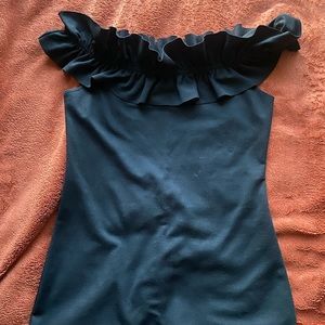 [NWT] ZARA MIDI BLACK DRESS